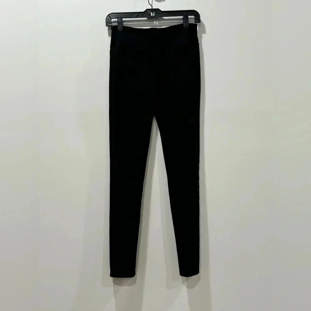 Stella Luce Black Pull On Skinny Pants Size M